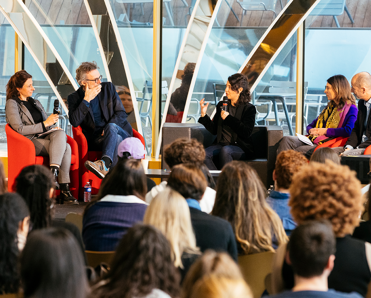 Camille Chaize, Grégoire Biseau, Manon Cerdan (au centre), Anaïs Lançon et Charles Hufnagel © Jérémy Paoloni