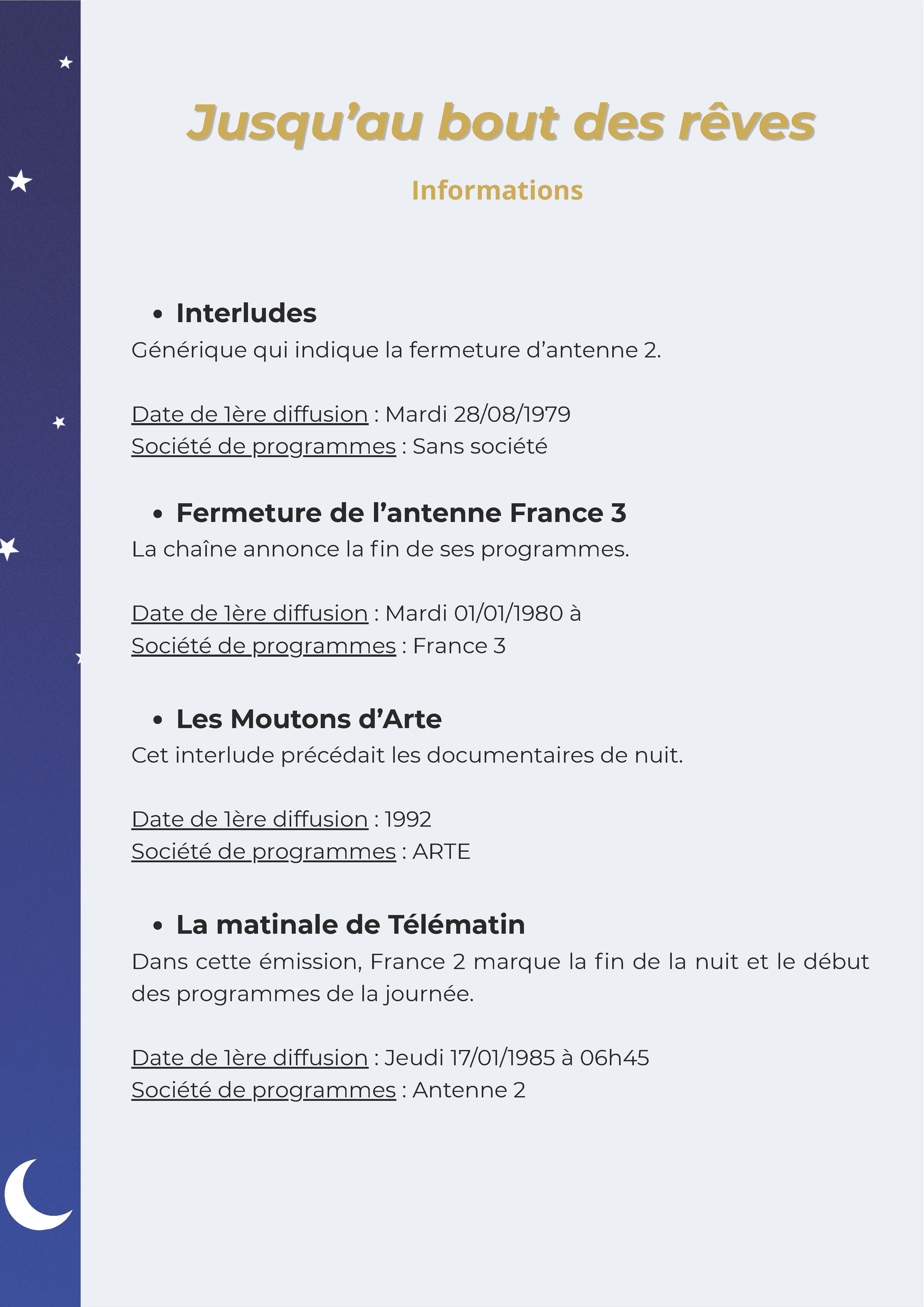 LEs archives de la nuit programme2