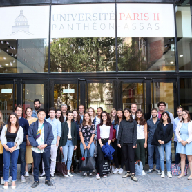 Photo de groupe de la promotion 2018-2020 du master